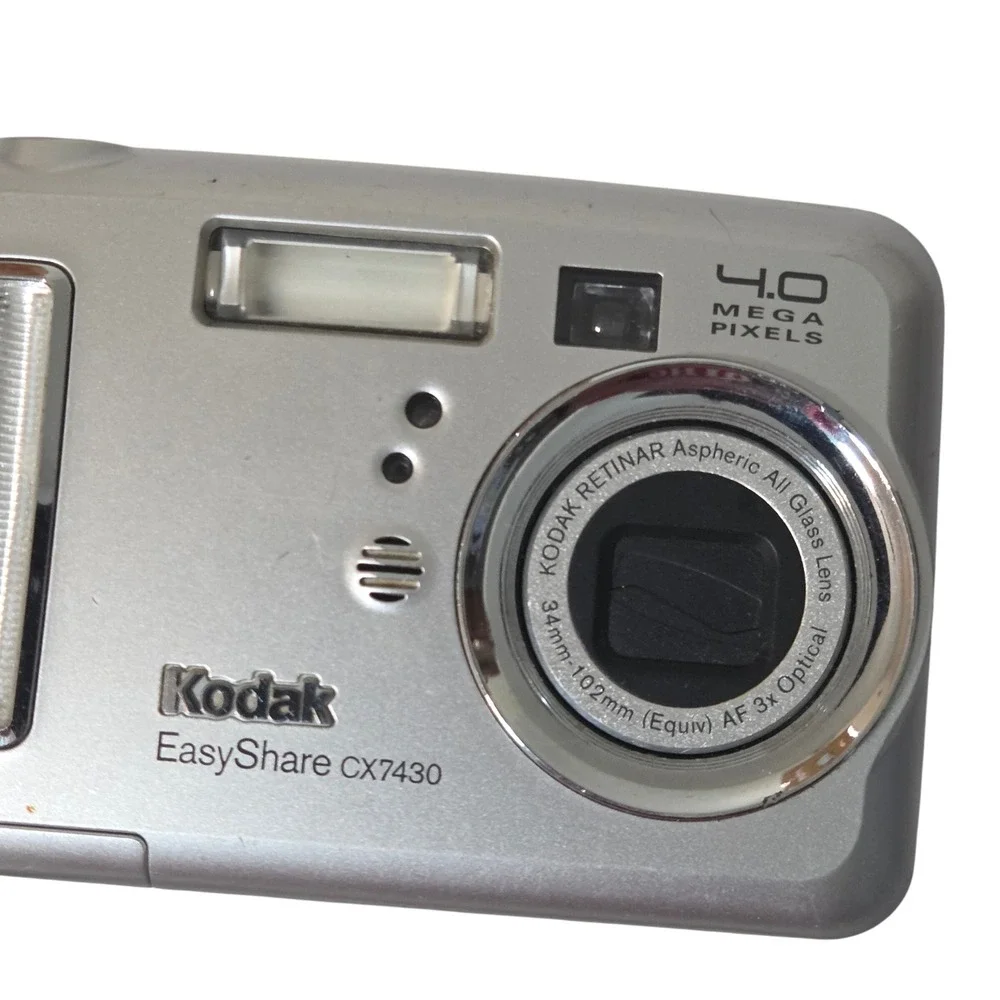 Kodak Digital Camera Unisex OS Silver EasyShare CX7430 4.0MP 3x Optical Zoom